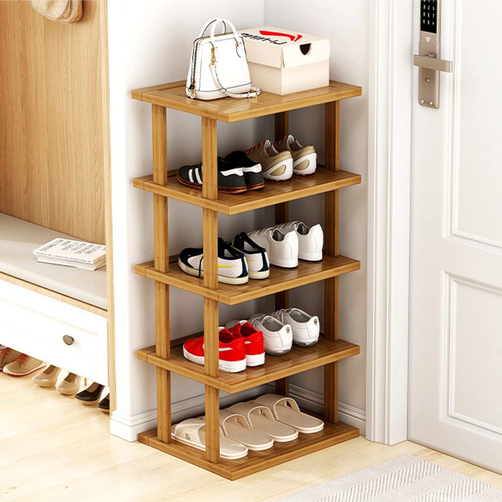 diy shoe rack for small space