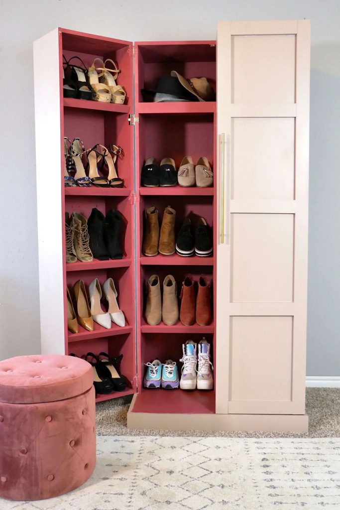 closet shoe rack ideas