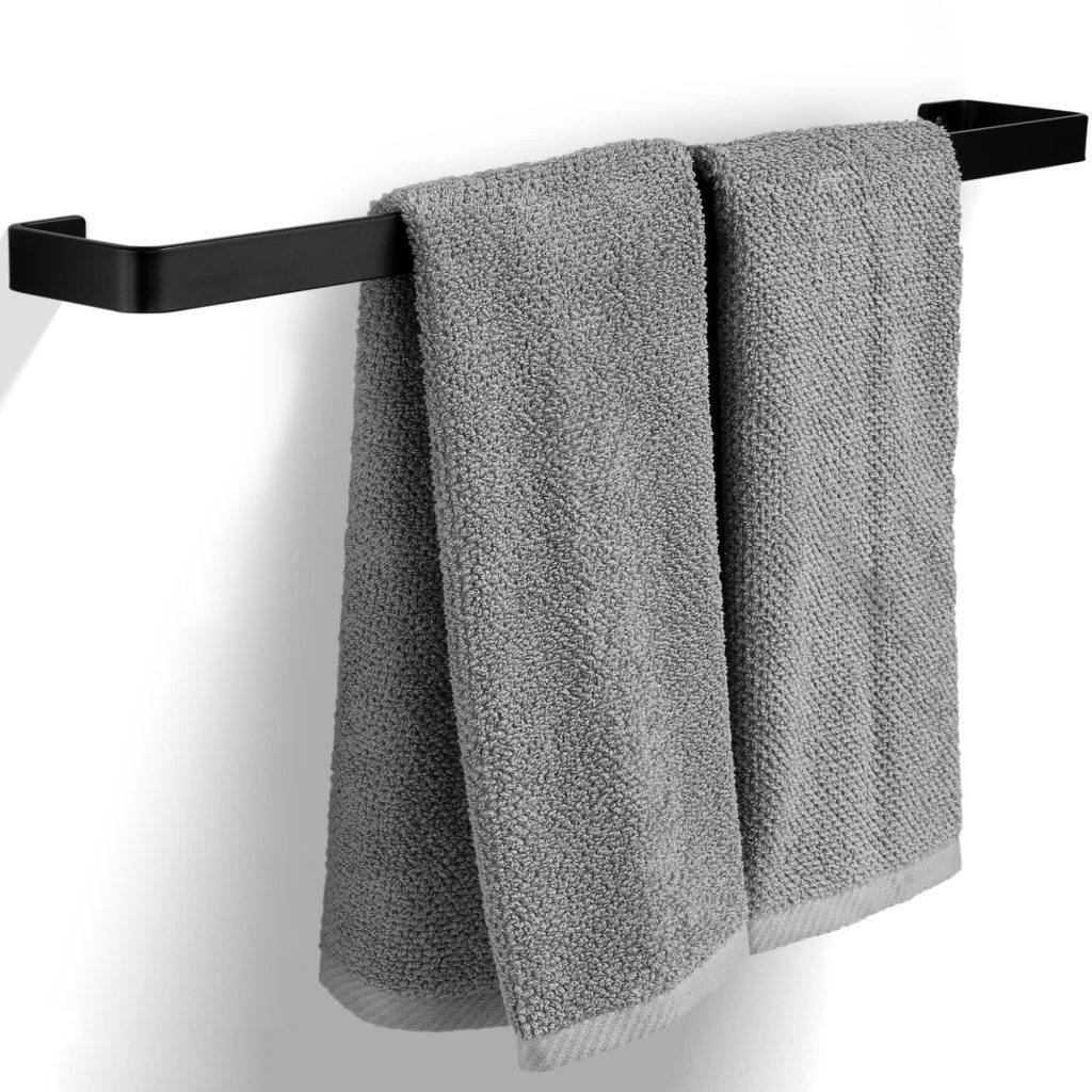 how to install towel bar