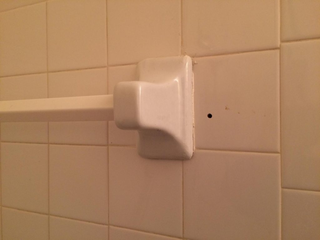 remove towel bar