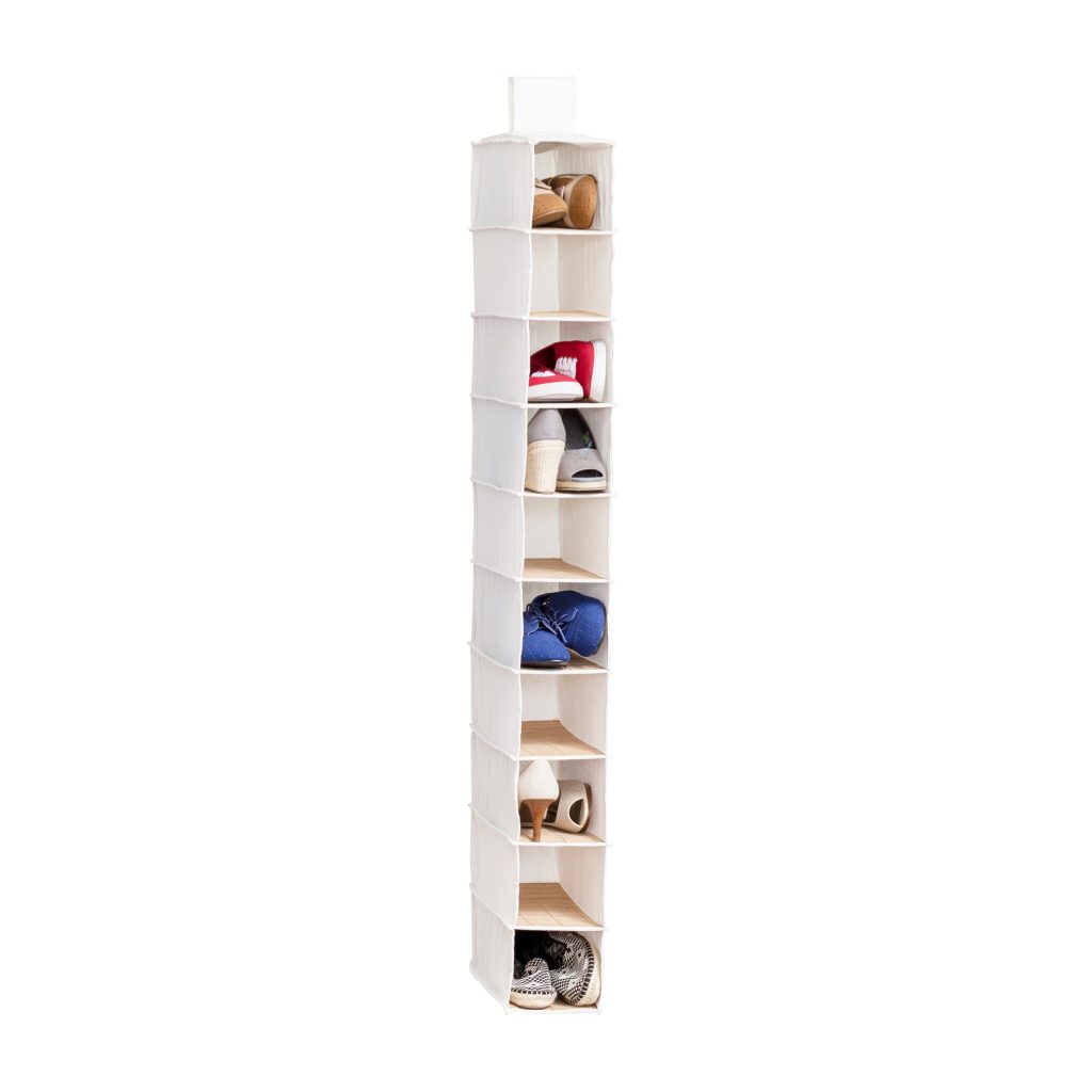 hanging shoe organizer for closet