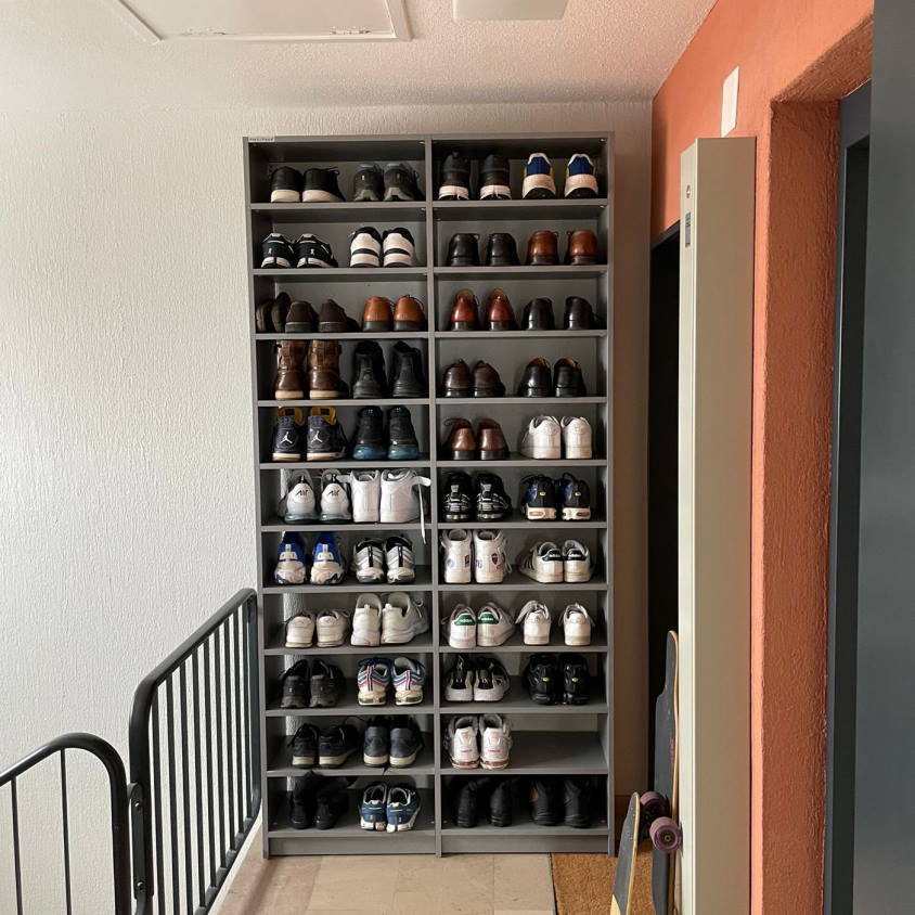 custom shoe rack ideas