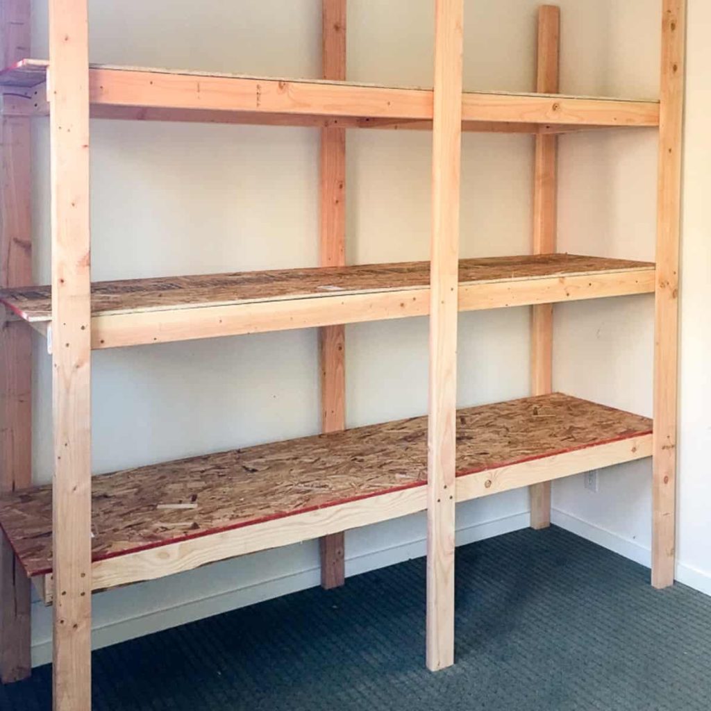 How to make storage shelves