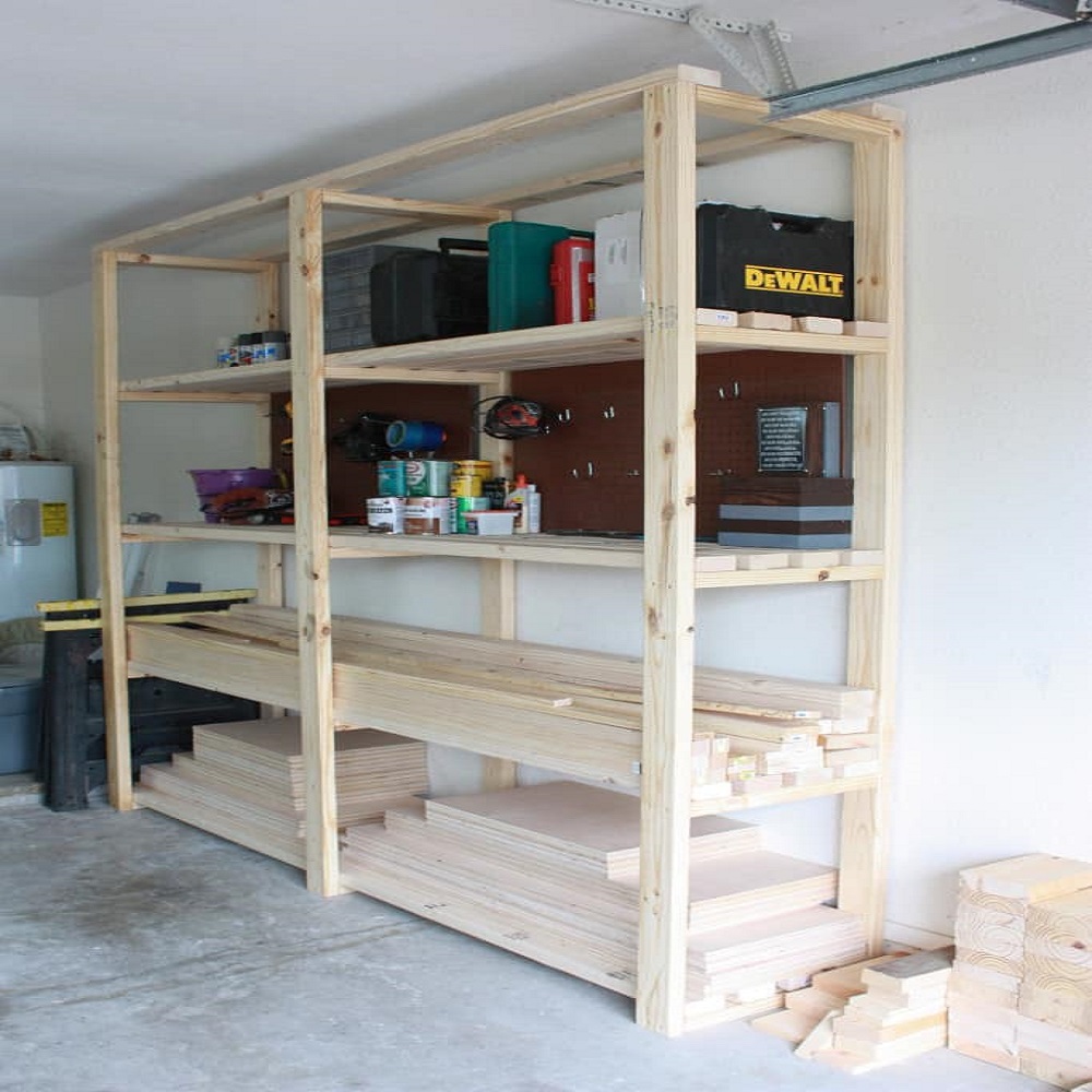 how to make storage shelves