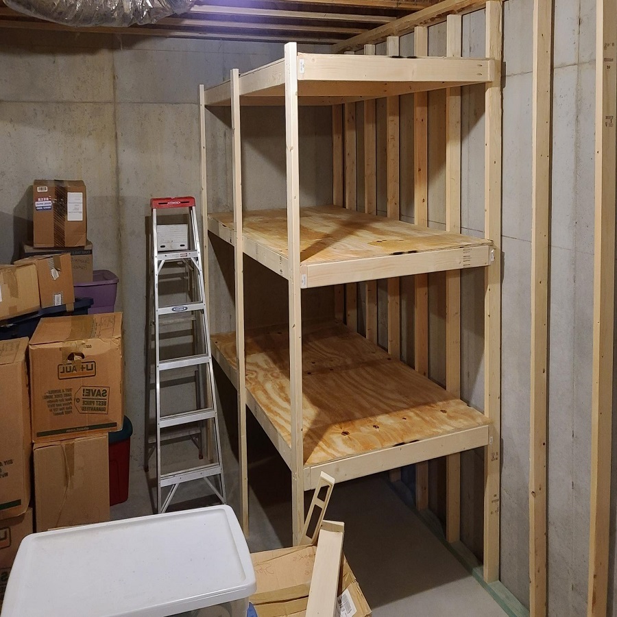 how to make storage shelves