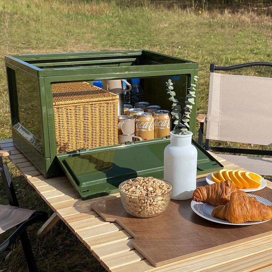 Camping storage box