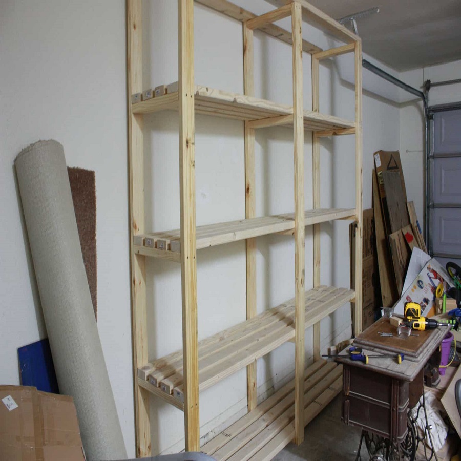 how to make storage shelves