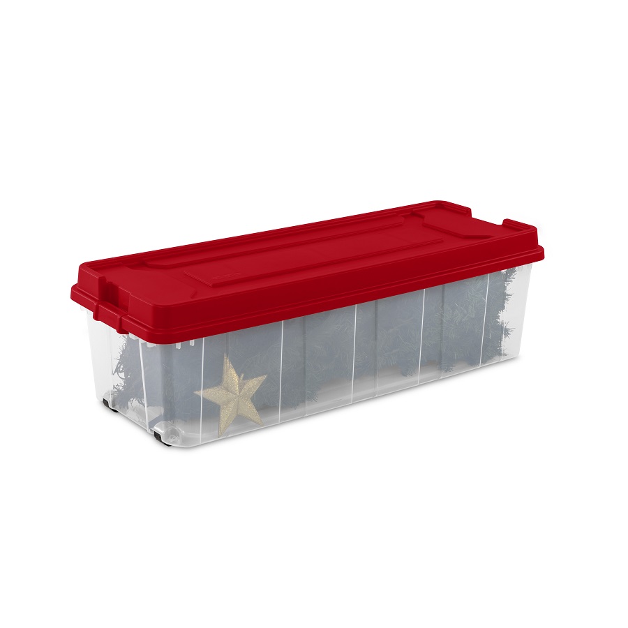 Plastic christmas tree storage box