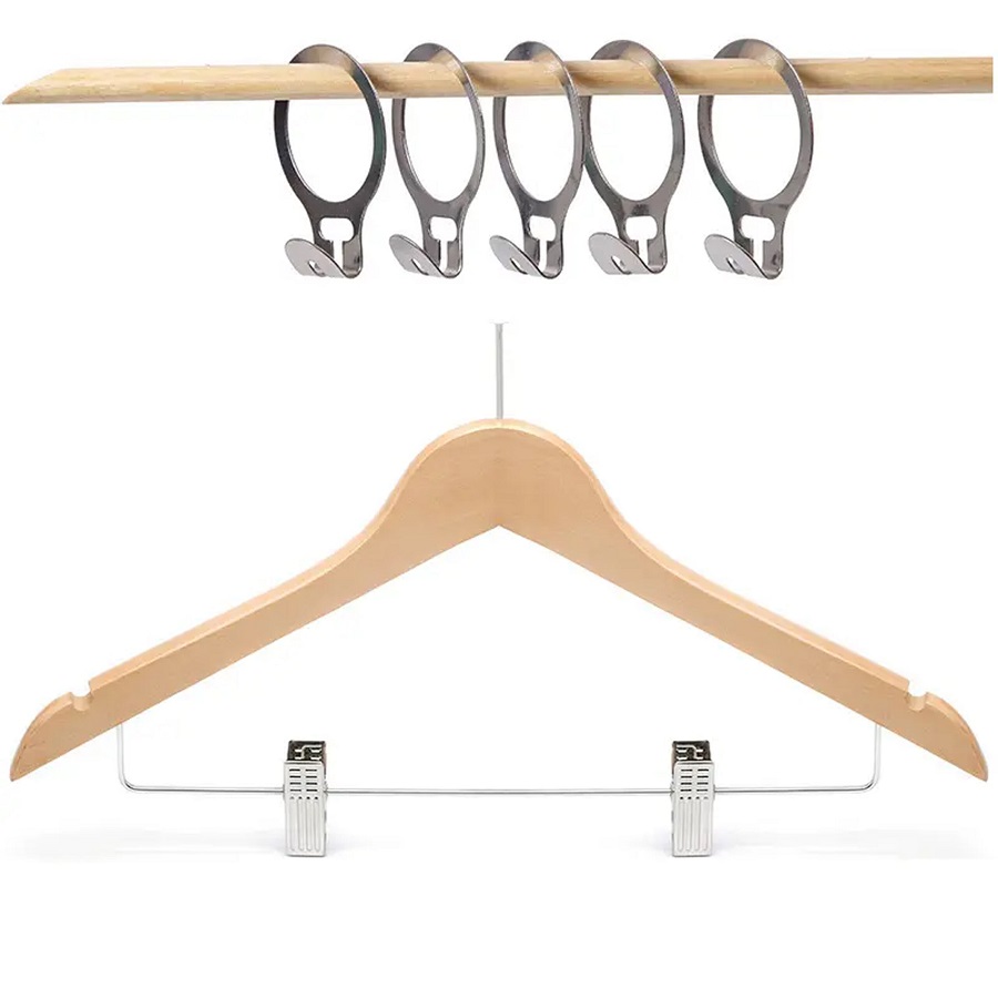 how to hang a sweater on a hanger