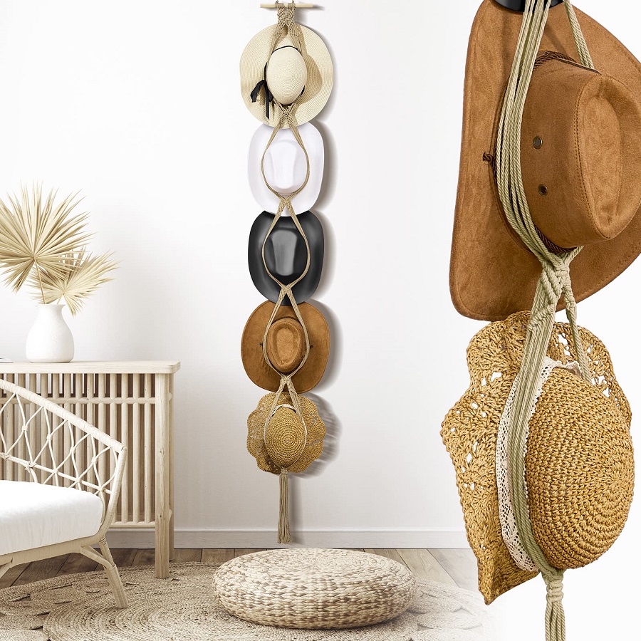 diy hat hanger