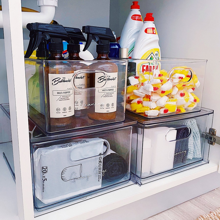 Under Kitchen Sink Storage