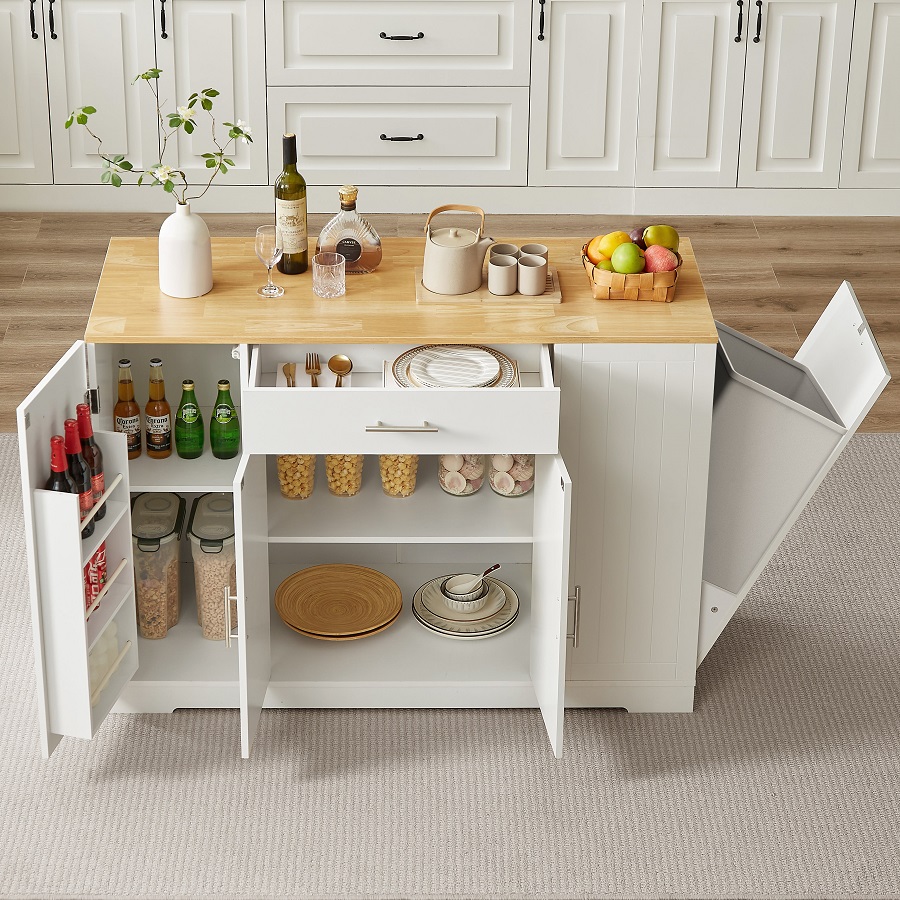 kitchen island with storage