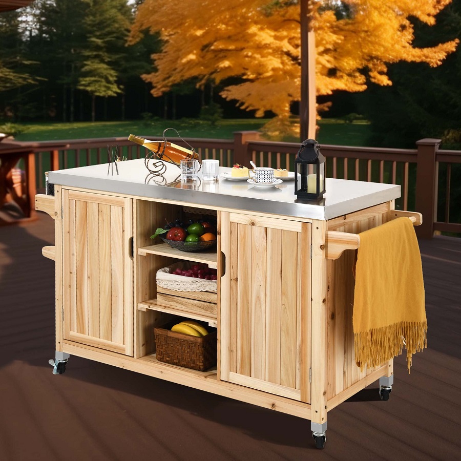 Outdoor Kitchen Storage