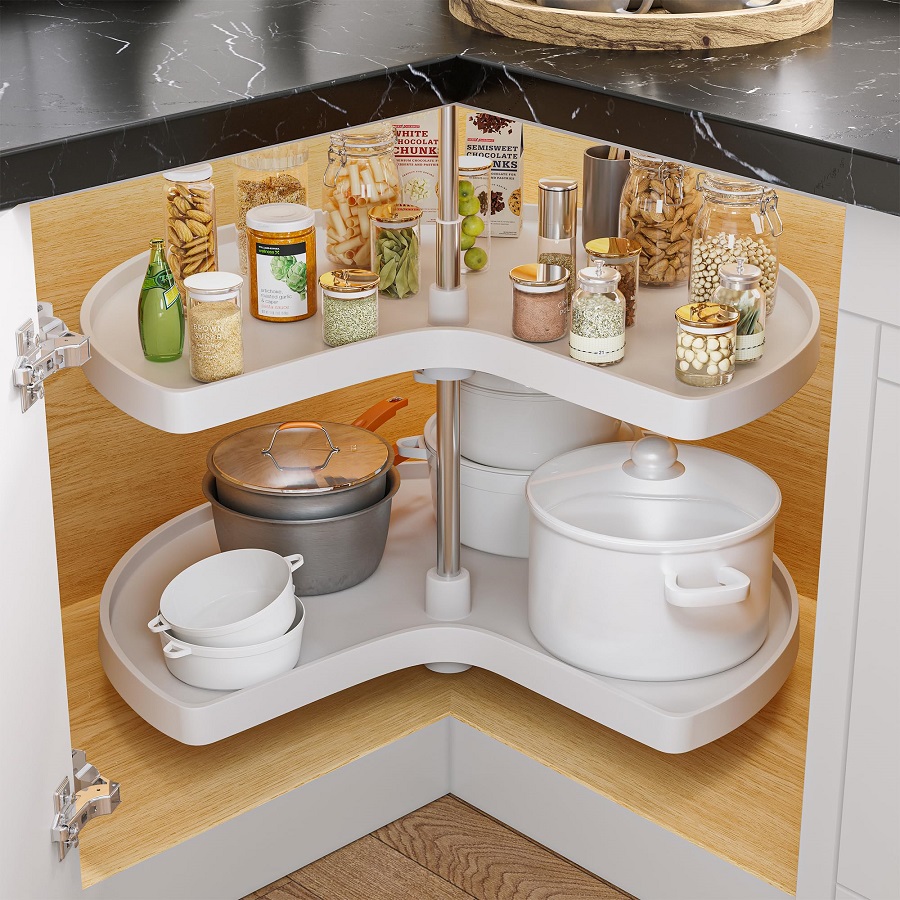 Corner Kitchen Cabinet Storage