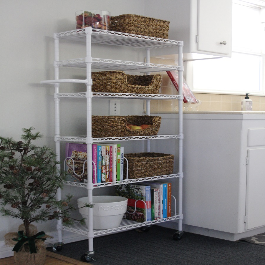 Kitchen Storage Rack for Small Spaces