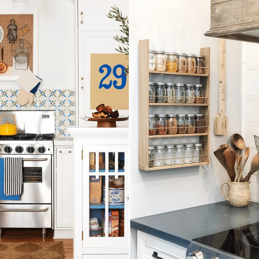 small kitchen storage cabinet