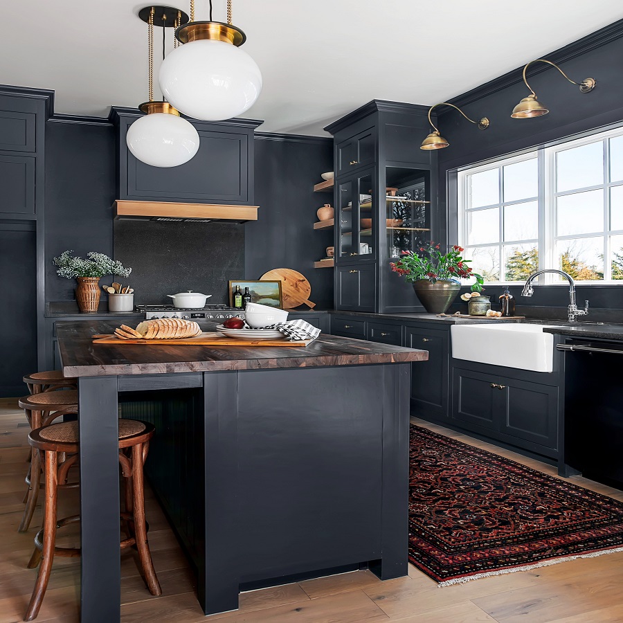 Small Kitchen Island with Seating and Storage