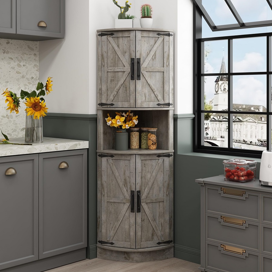 Corner Kitchen Storage