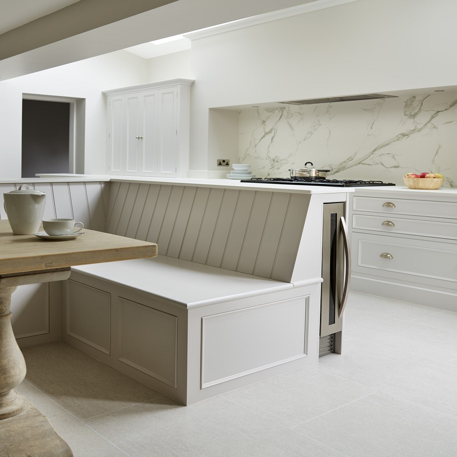 Kitchen Banquette with Storage