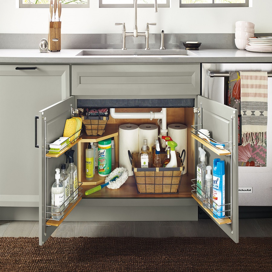 Diy Under Kitchen Sink Storage Ideas