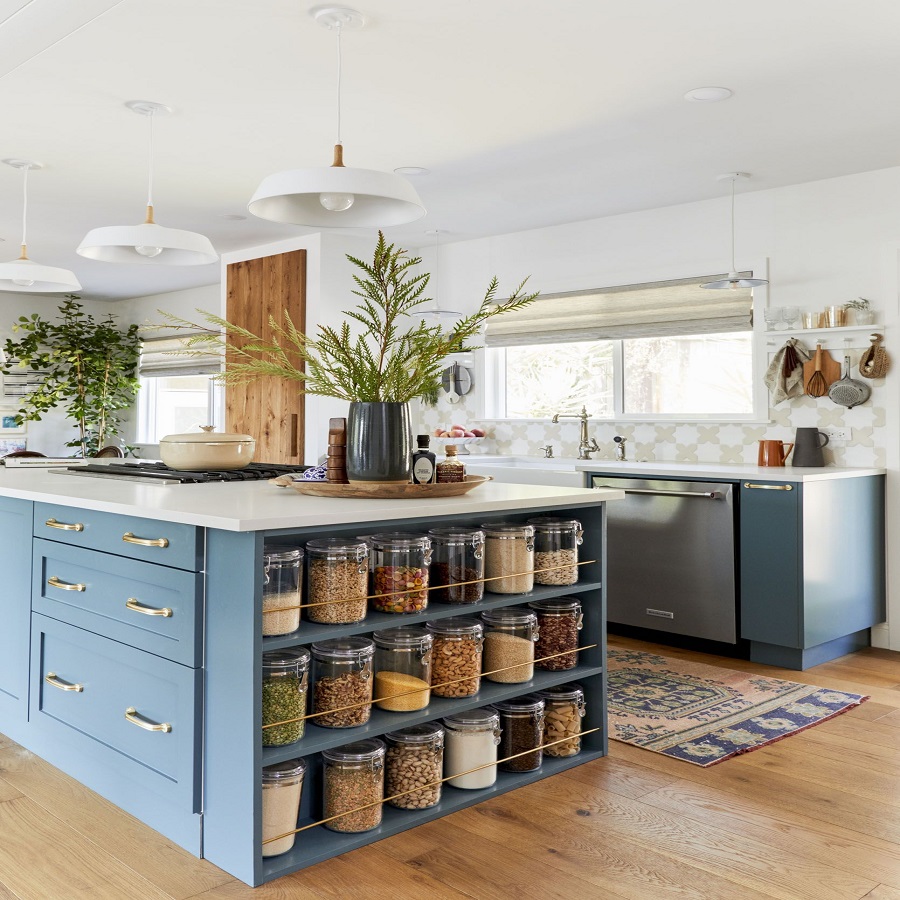 Kitchen Countertop Storage